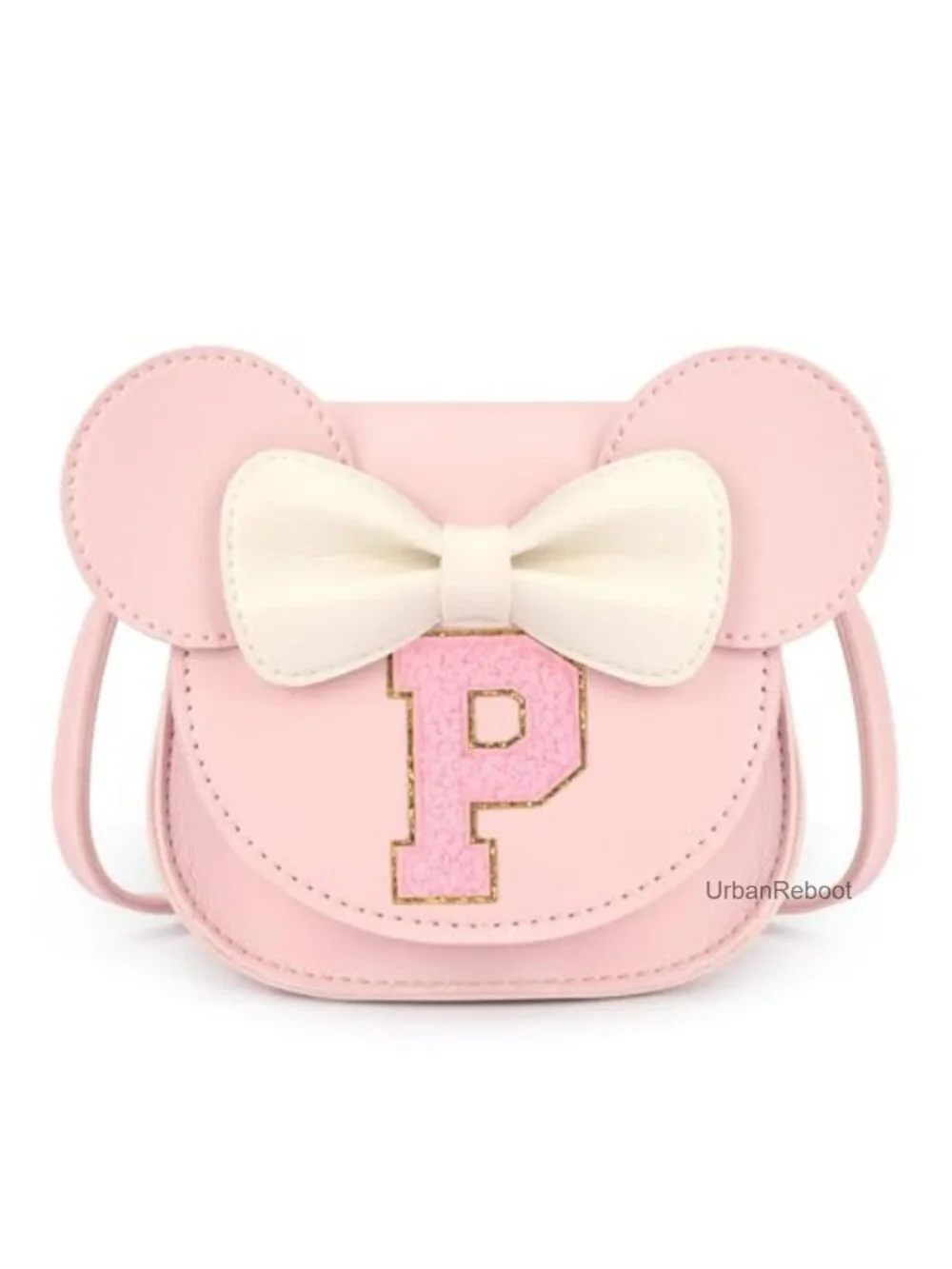 Toddler Girl Purse Faux Leather Mini Crossbody Bag Adjustable Strap